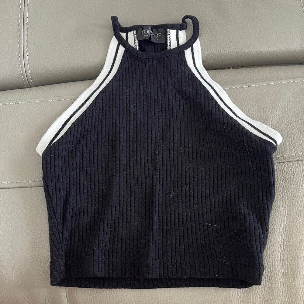 Top Shop Halter Crop Top size 0